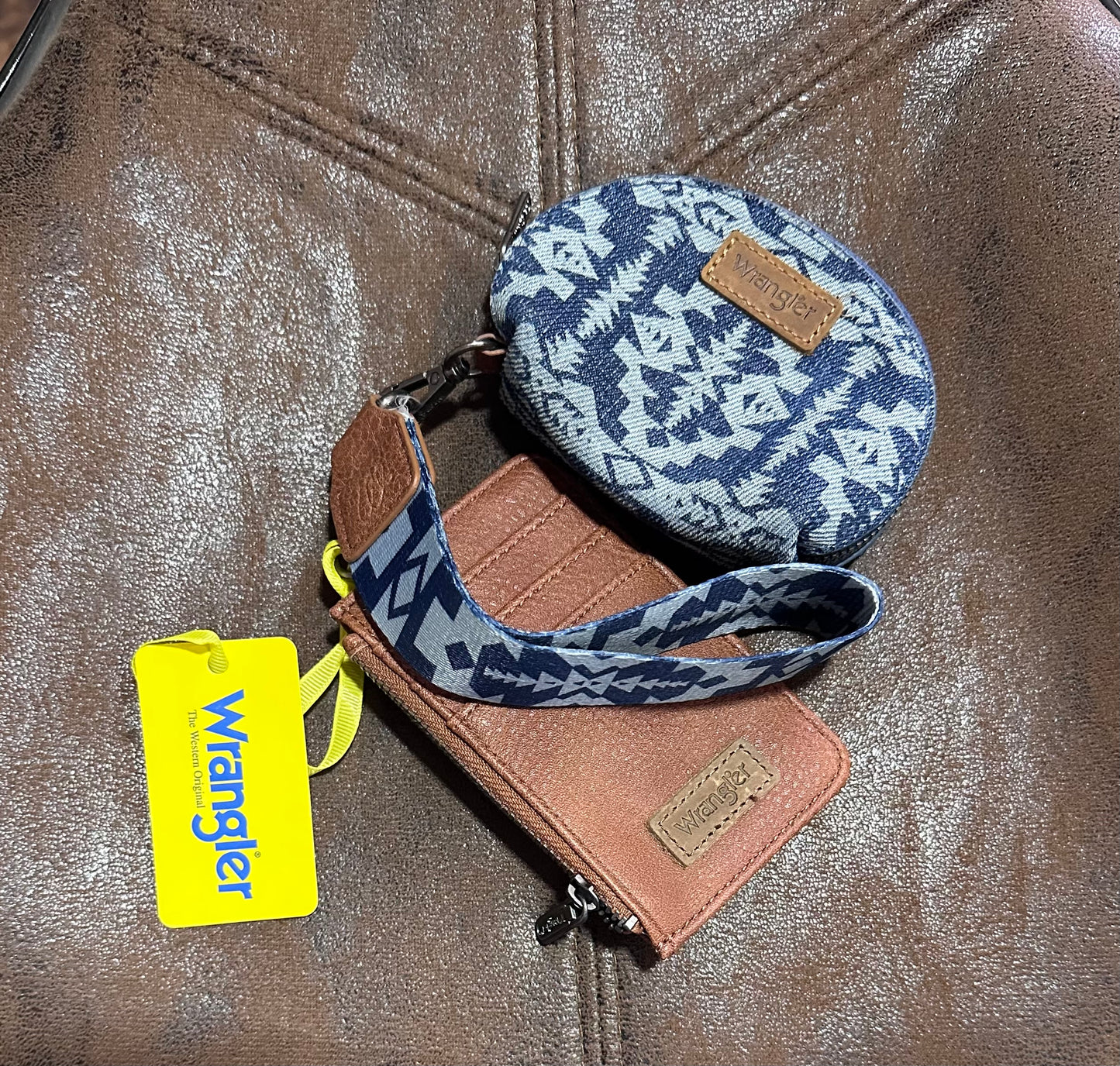 Wrangler coin/card holder