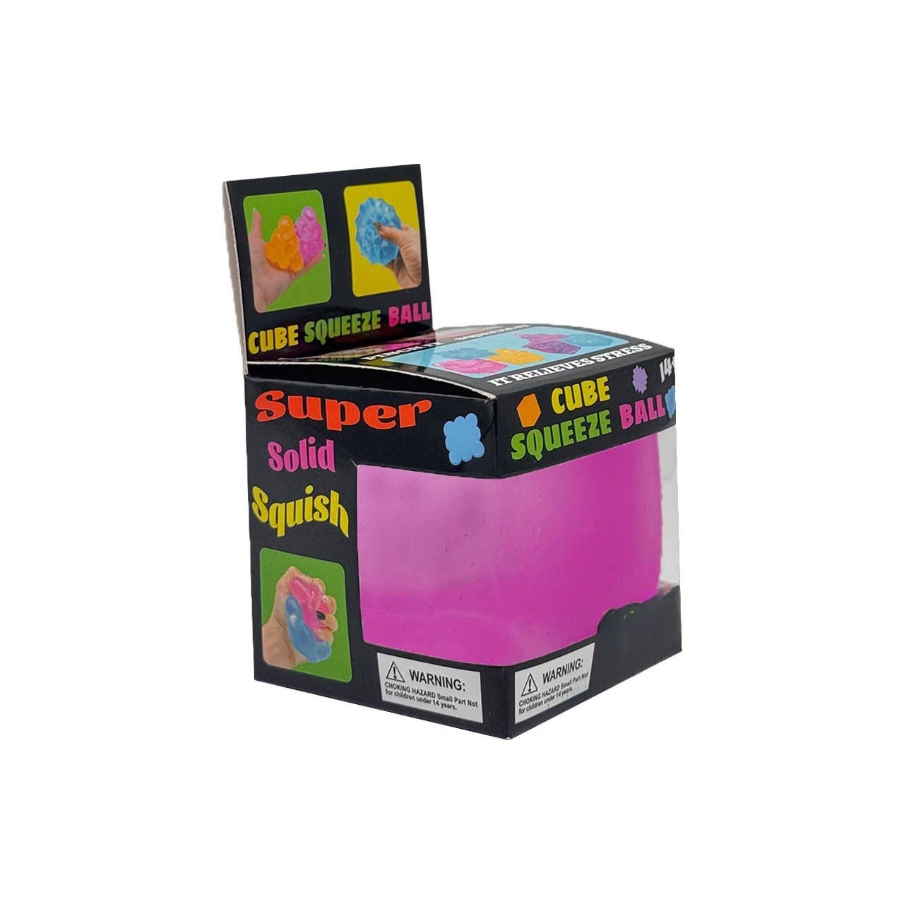 New Malt Sugar Cube Stress Relief Toy: 5.5 Ice Cube Malt Sugar Pink Boxed / High-quality slow rebound