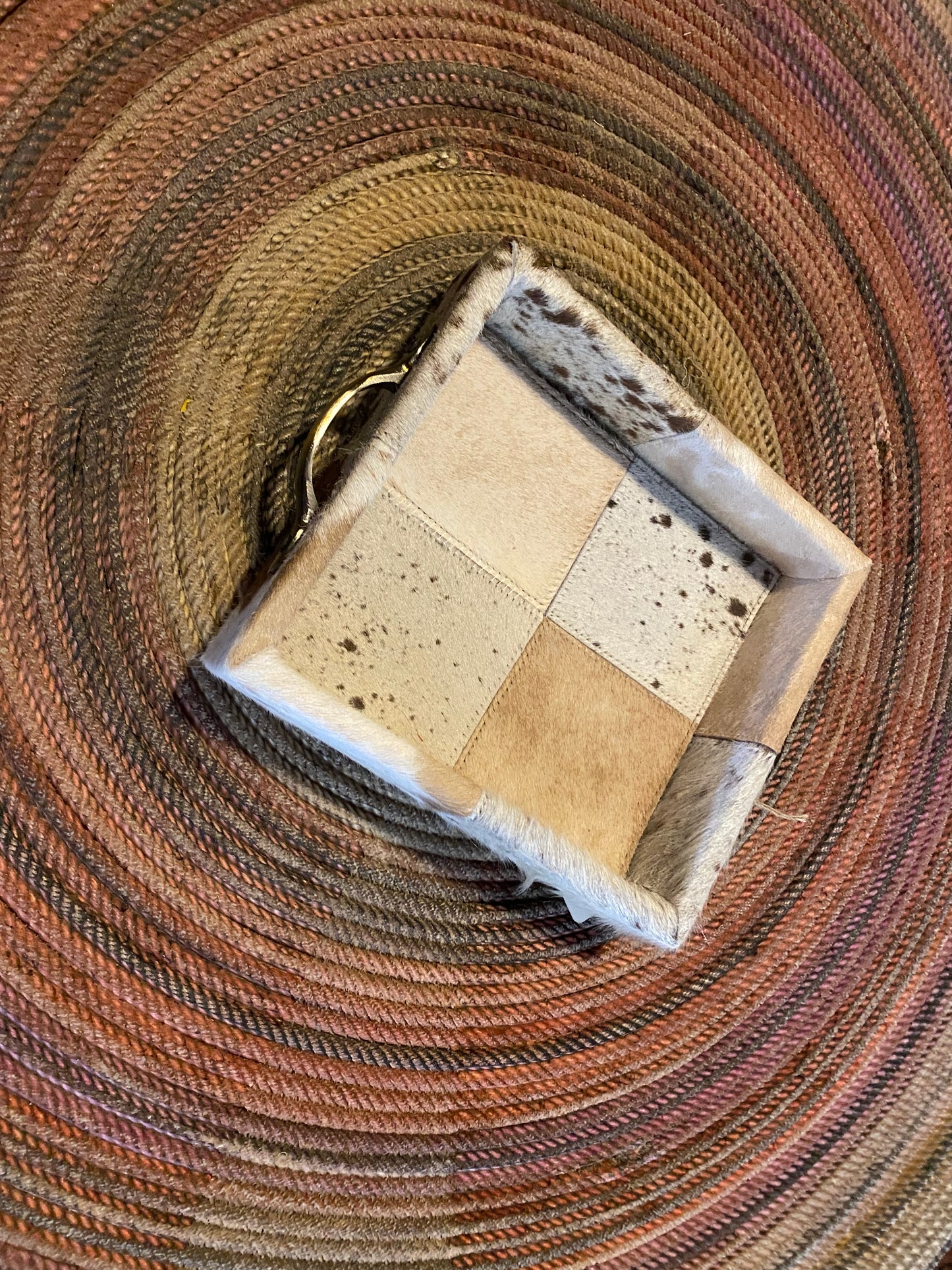Cowhide Trays