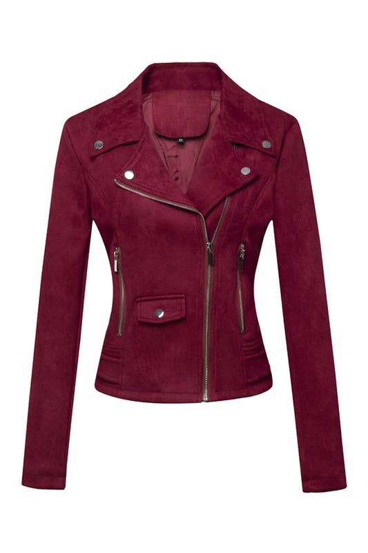 SUEDE LEATHER JACKET