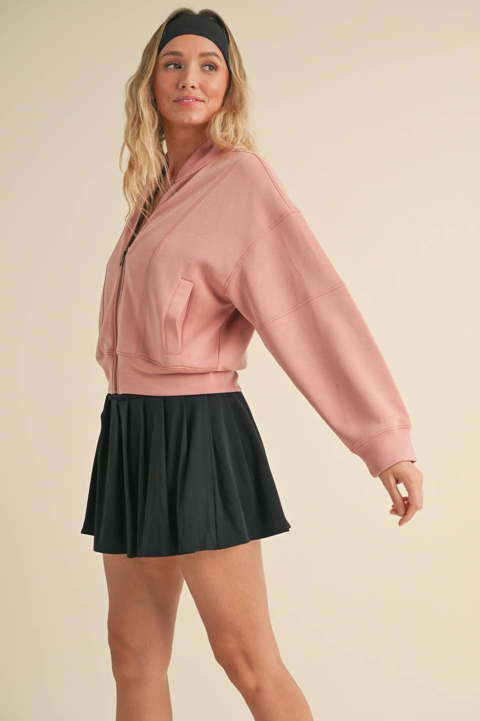 Super Soft Air Scuba Full Zip Jacket: Black / M