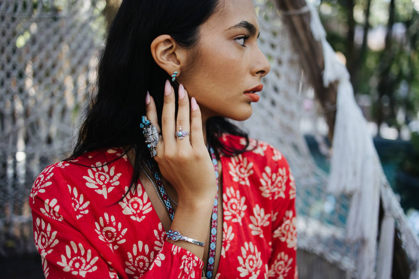 Lyra Turquoise Earrings