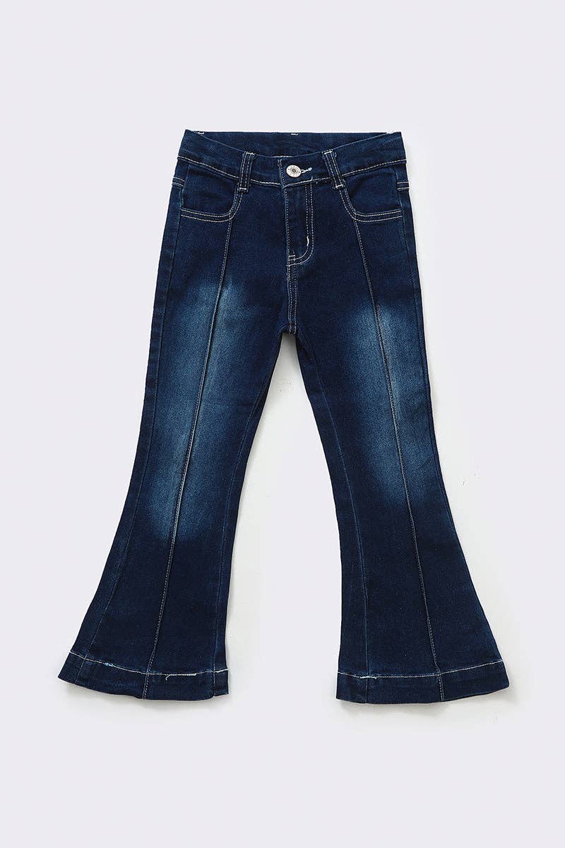 Baby Girls Denim Jeans: 6-12M