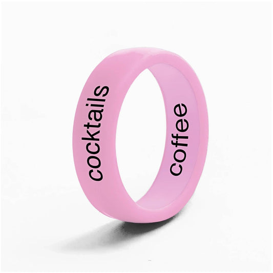 Flip Reversible cocktails and coffee ring