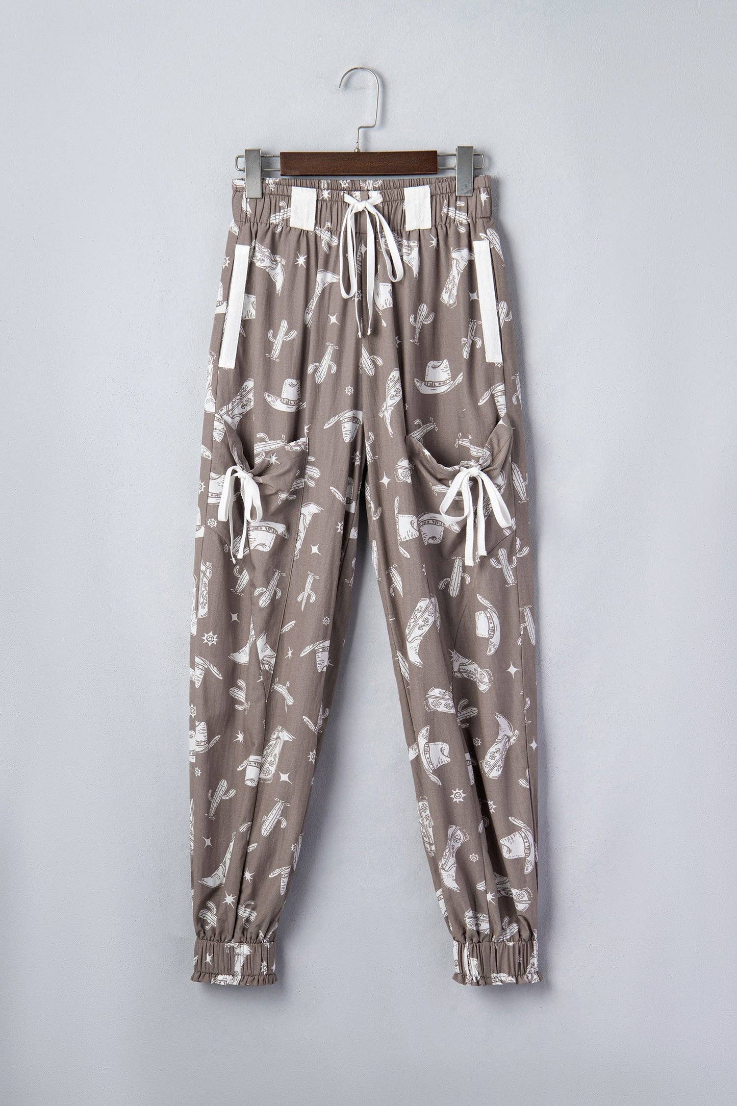 Western Cactus Cowgirl Jogger Pants