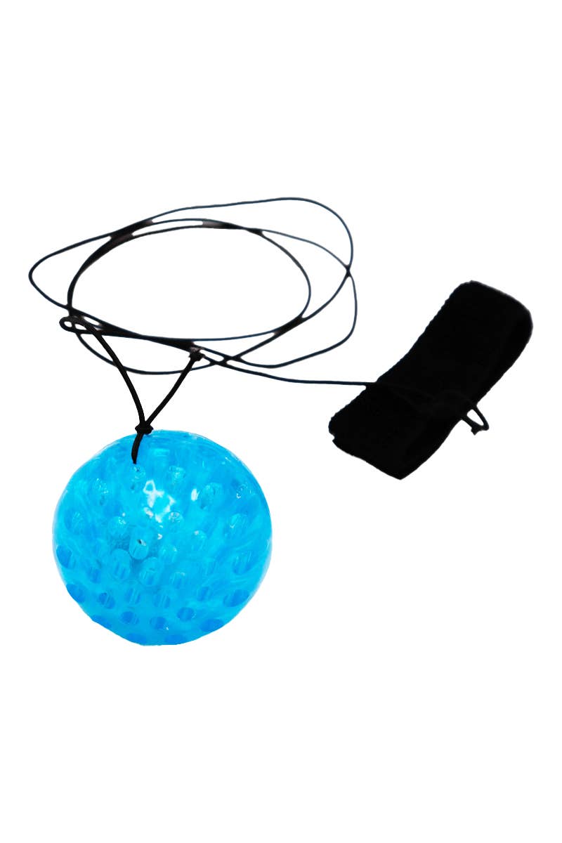 LED Light-Up Bouncy Return Stress Gravity Ball Toy