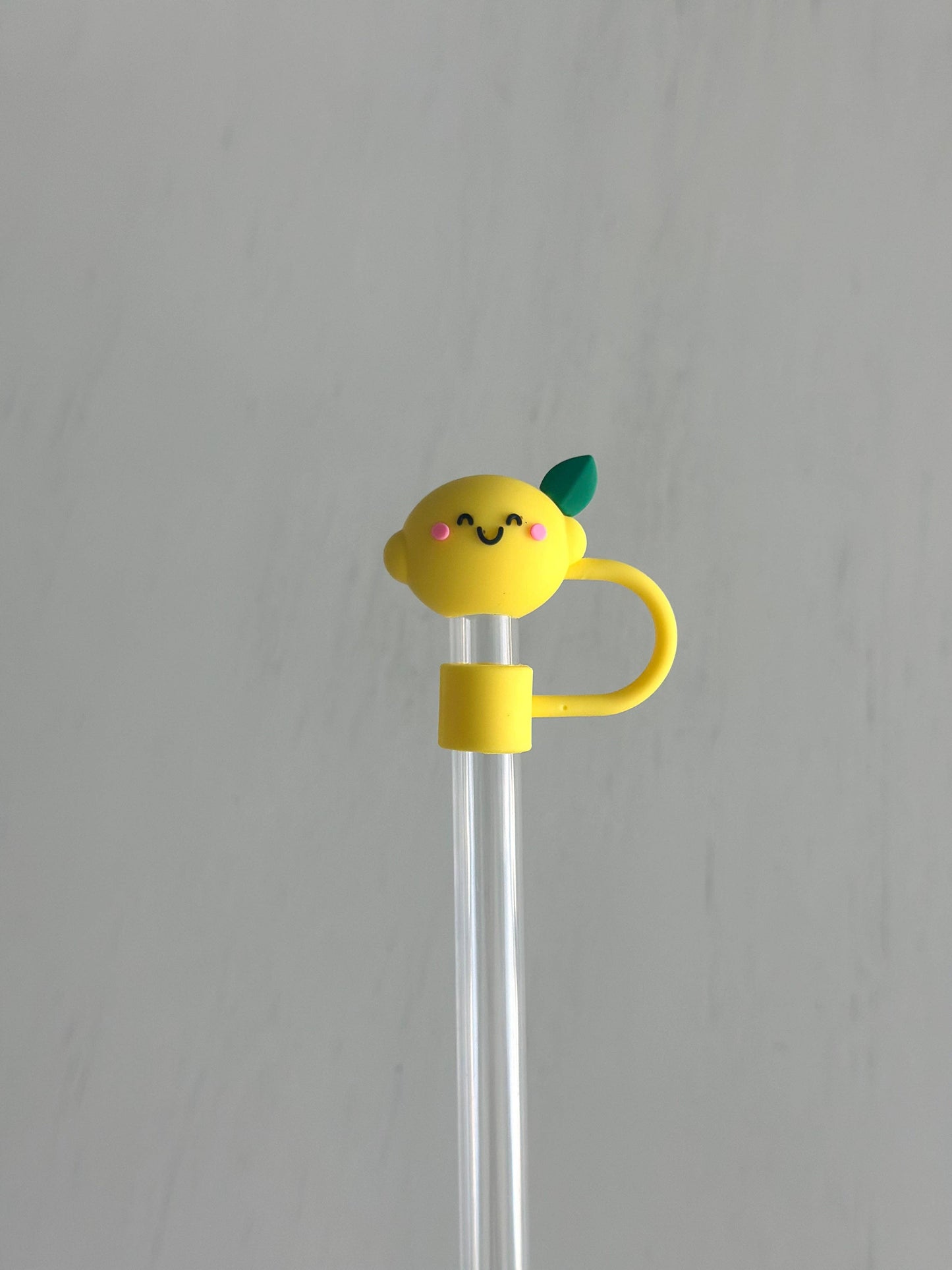 Straw Cover 10MM "Happy Lemon"