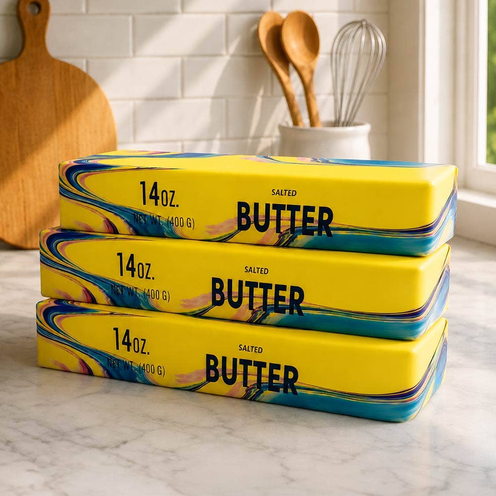 Jumbo Butter Bar Squishy Stress Relief Toy