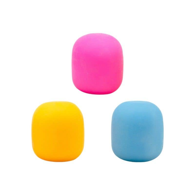Color-Changing Maltose Squeeze Ball Stress Relief Toy: Light-Changing Flour Candy (Single OPP Bag) / Individually packed in an opp bag; boxed packaging requires customization.
