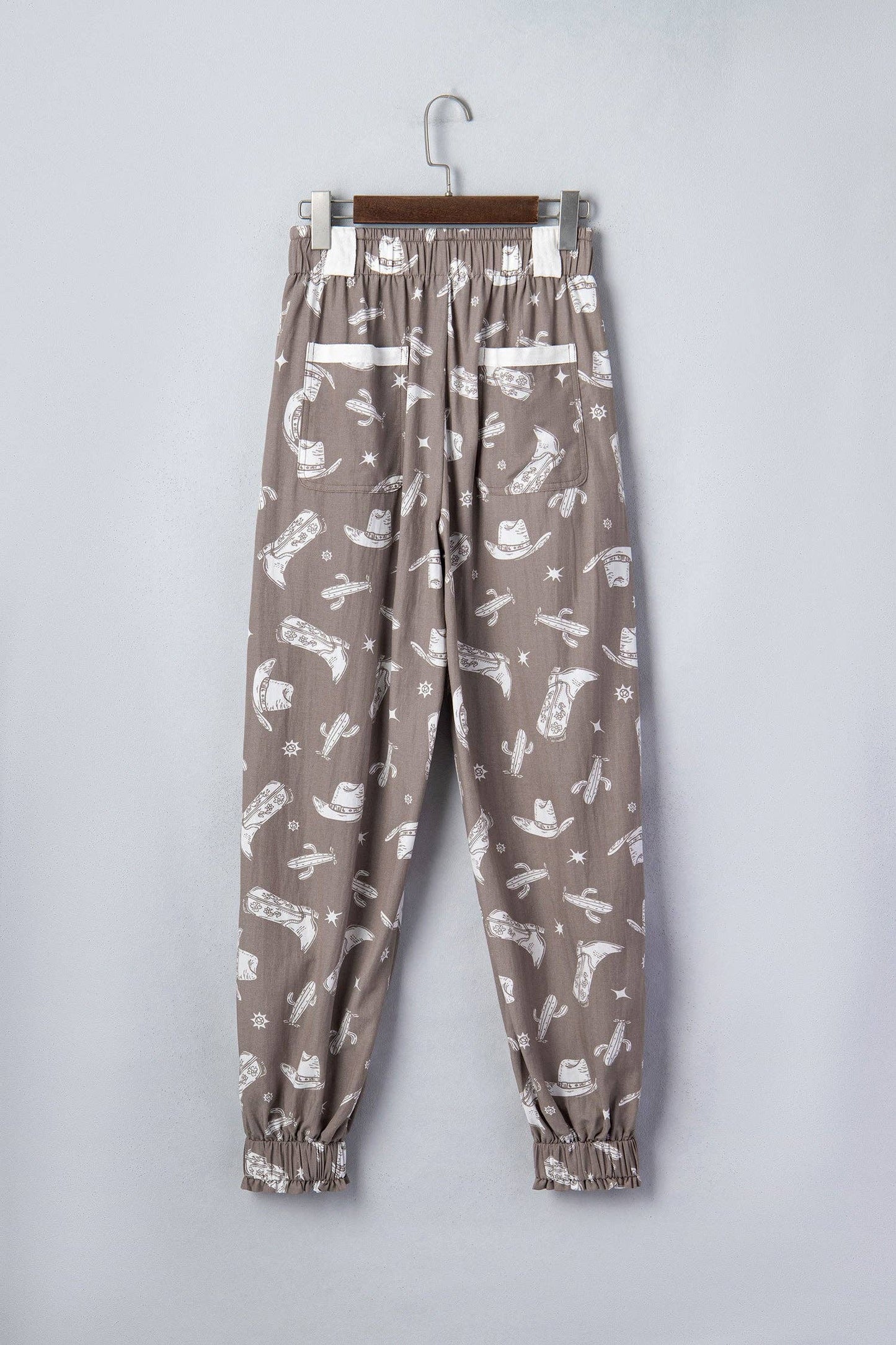 Western Cactus Cowgirl Jogger Pants