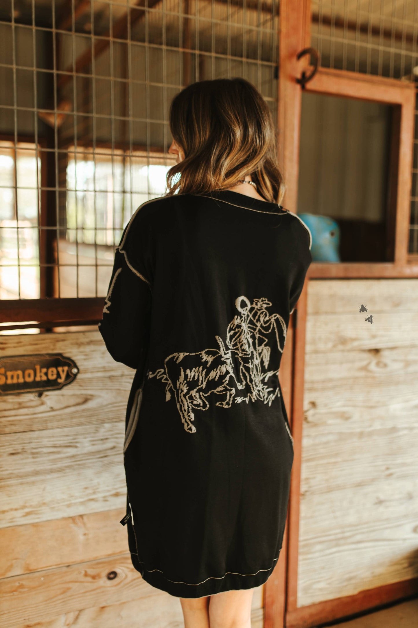 RYON ROPER CARDIGAN [REVERSIBLE!]: L/XL