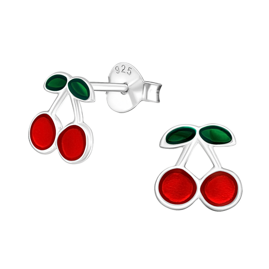 E-157 Cherry Earrings