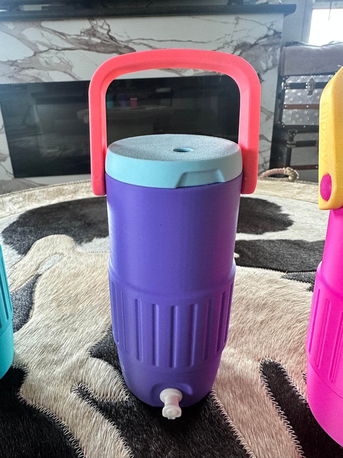 Retro Jug Cooler Can Holder (skinny Cans)