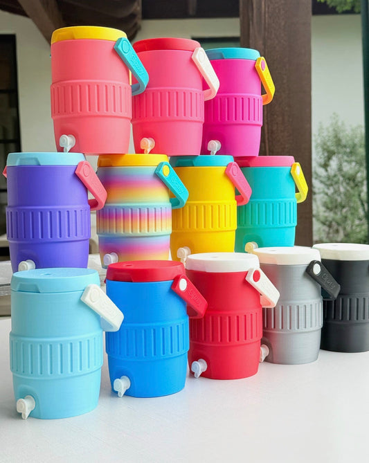 Retro Jug Cooler Can Holder (soda cans)