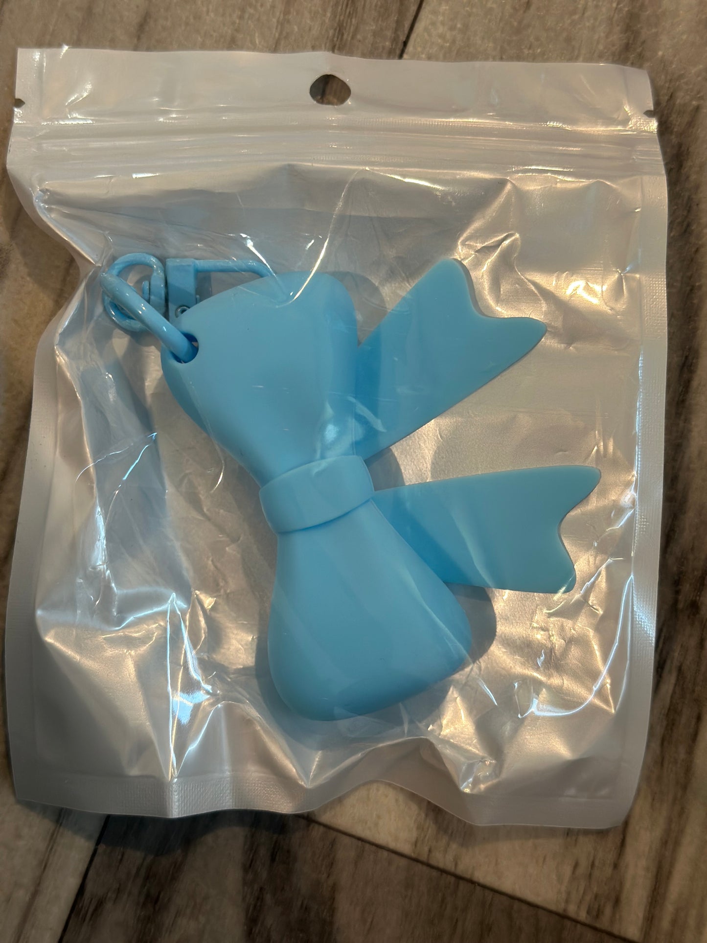 Bow Lipgloss Holder Keychain