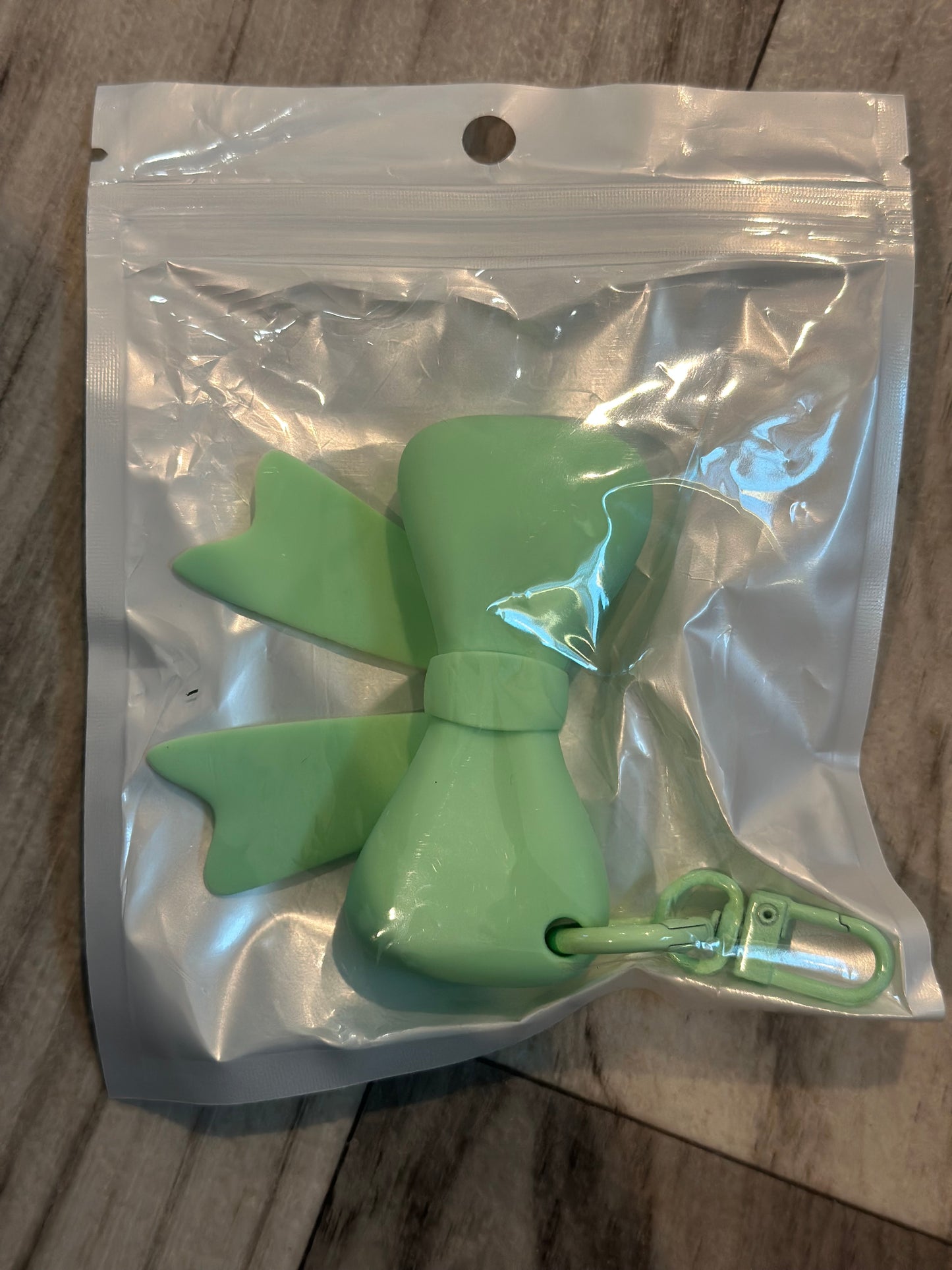 Bow Lipgloss Holder Keychain