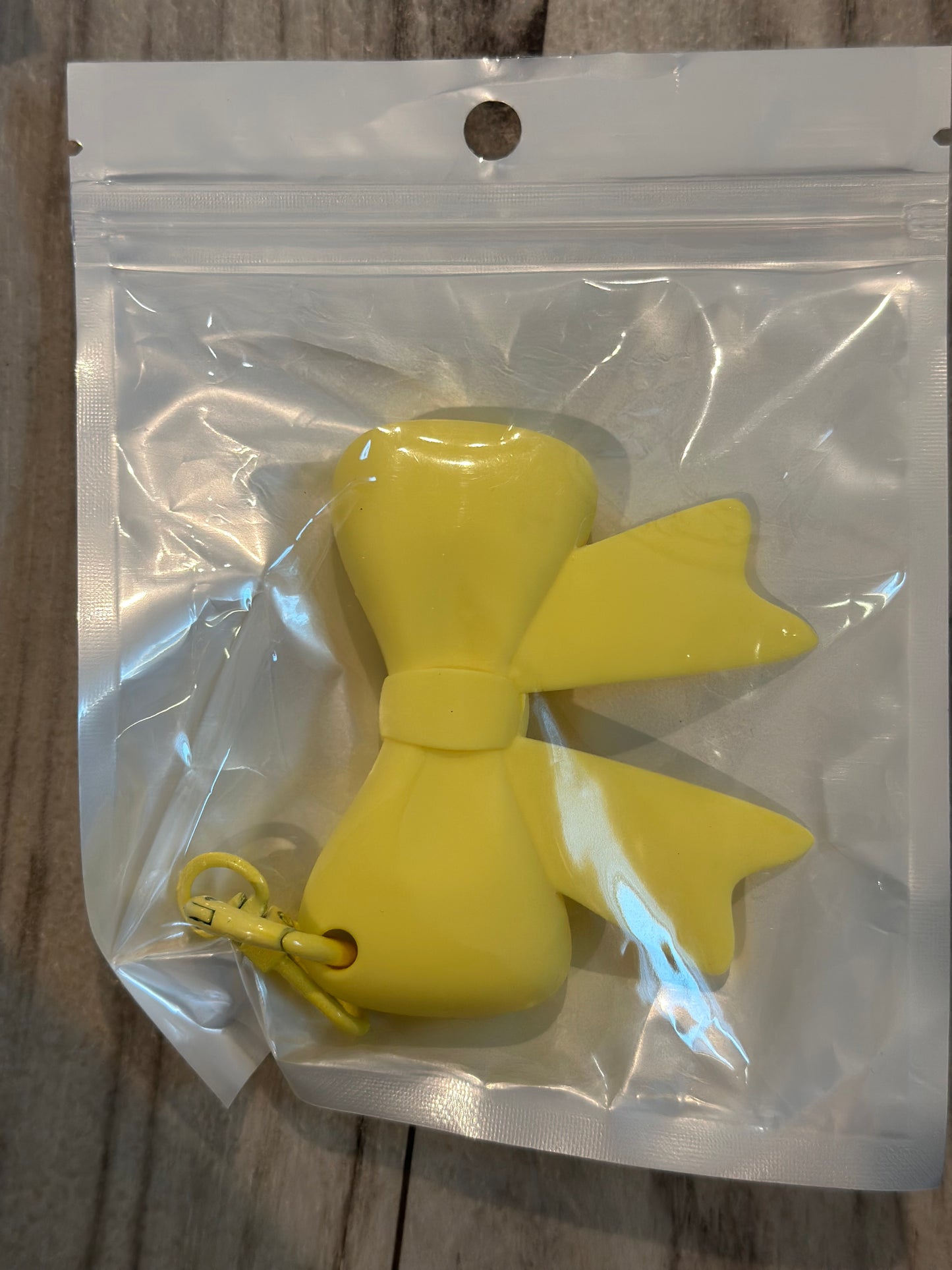 Bow Lipgloss Holder Keychain