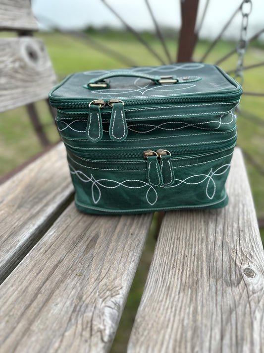 Emerald Green Jewelry Case