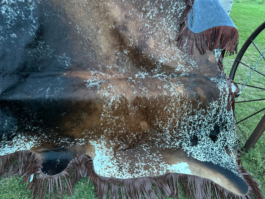 Fringed Cowhide