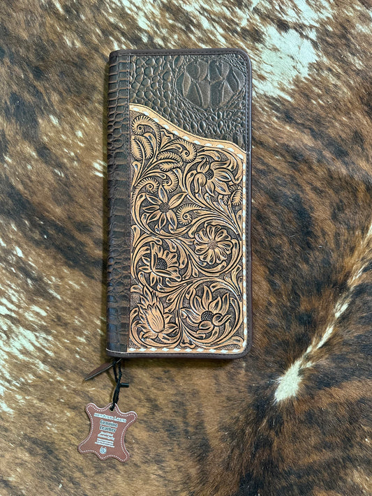 Folder style jewelry case