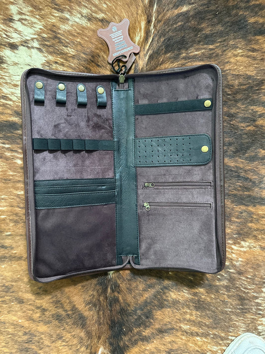 Folder style jewelry case