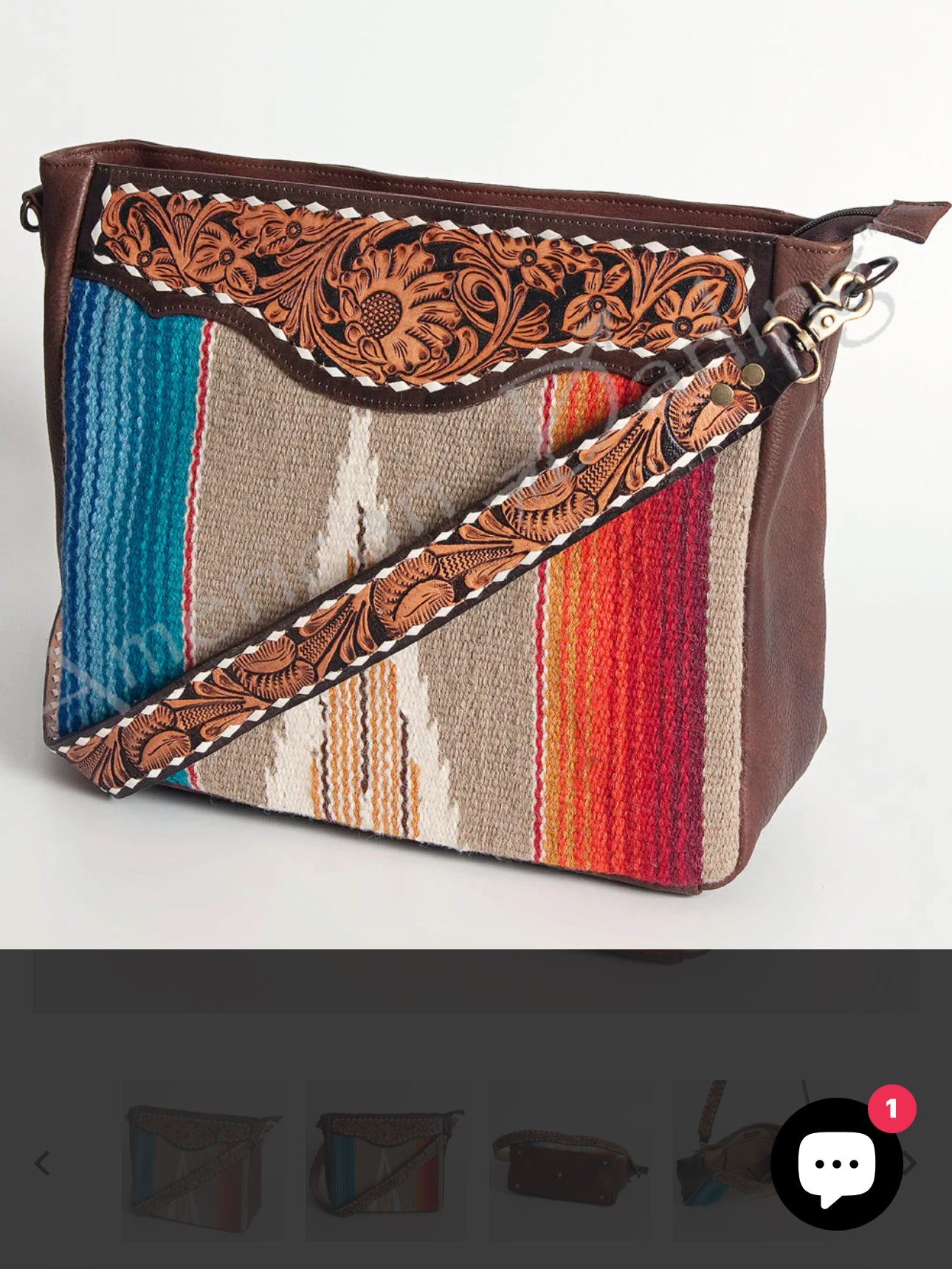 American Darling saddle blanket bag ADBGA185