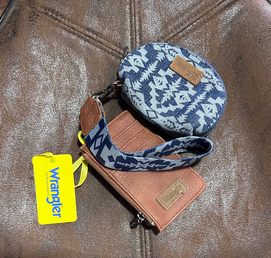 Wrangler coin/card holder