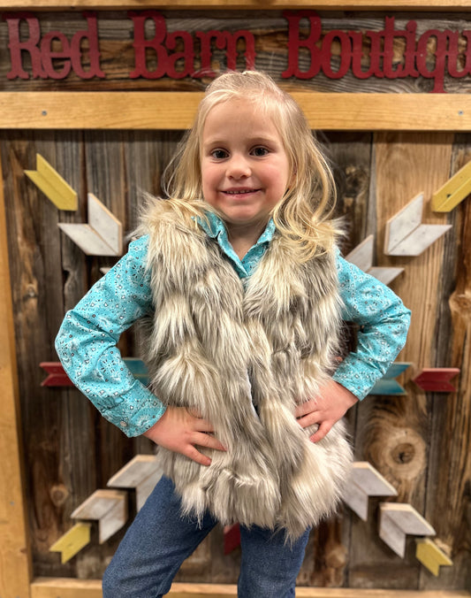 Toddler/Youth Fur Vest