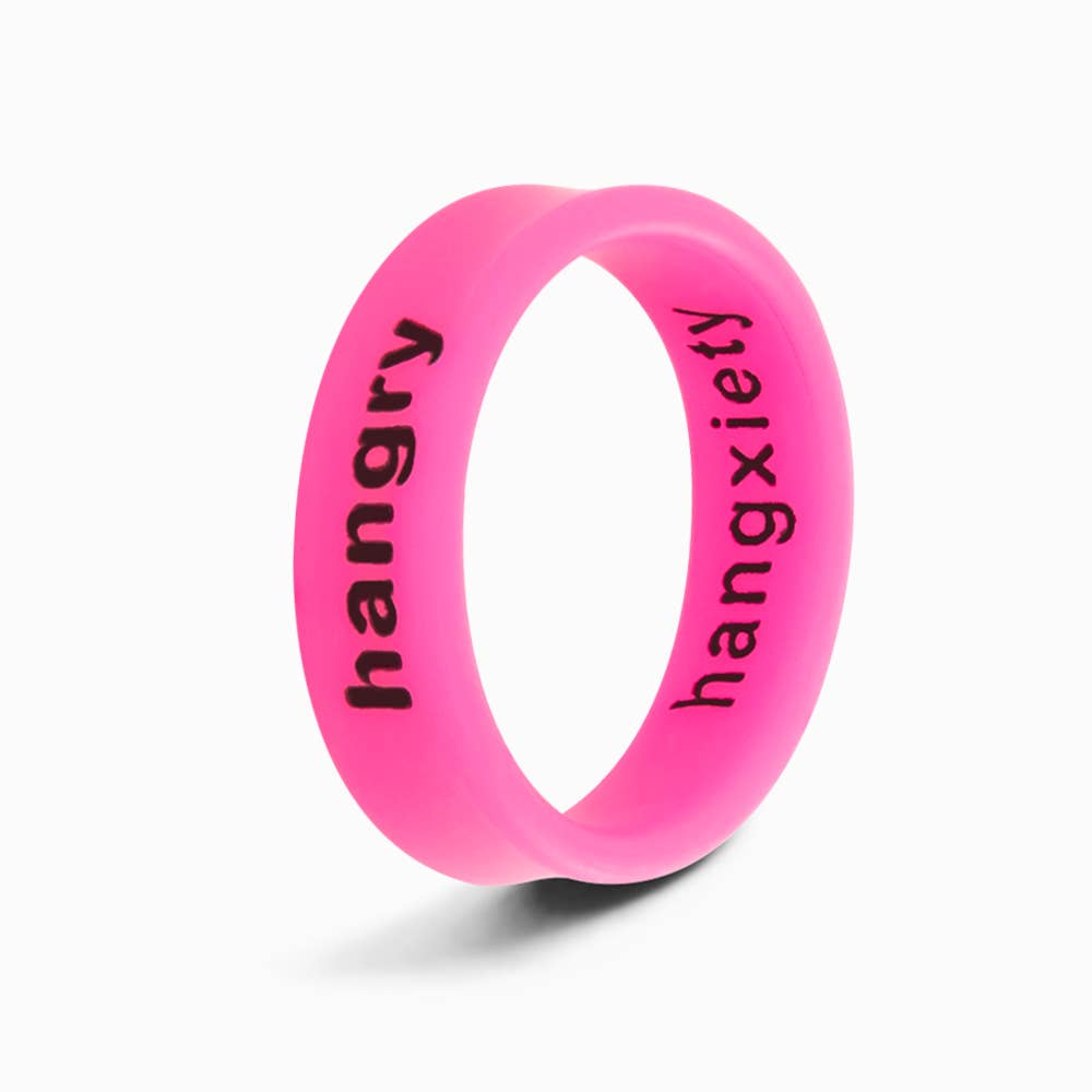 Flip Reversible hangxiety / hangry ring