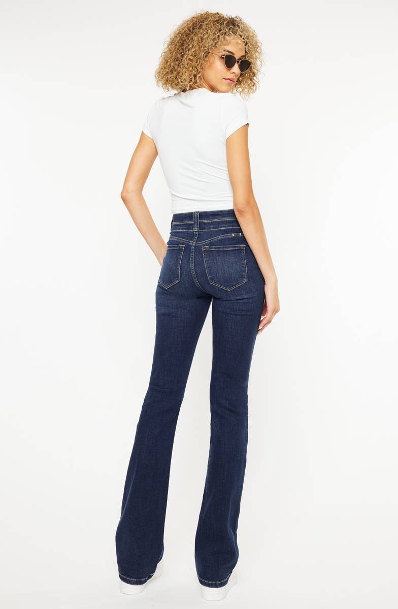 KC8600D: Bootcut kancan Jeans