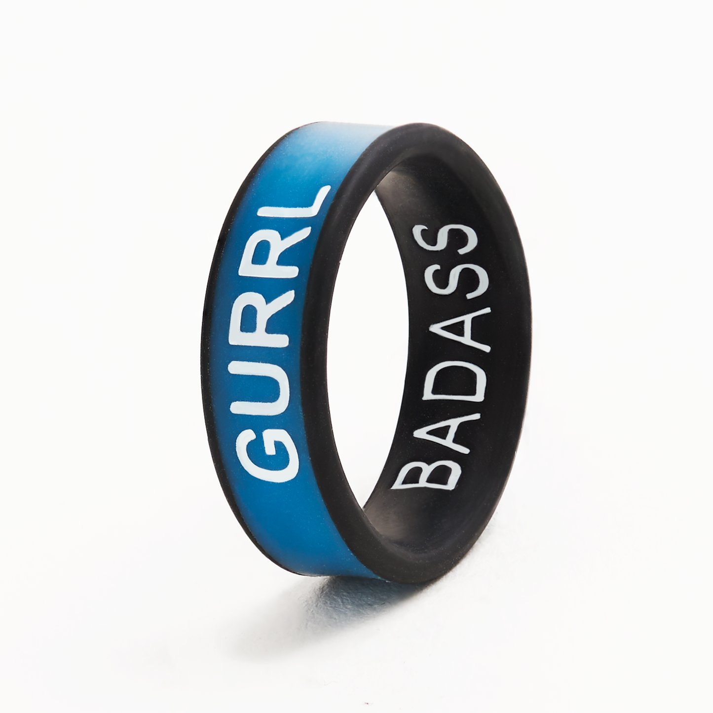 Flip Reversible Badass and Gurrl Ring