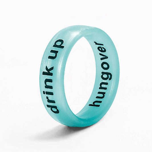 Flip Reversible drink up / hungover turquoise ring