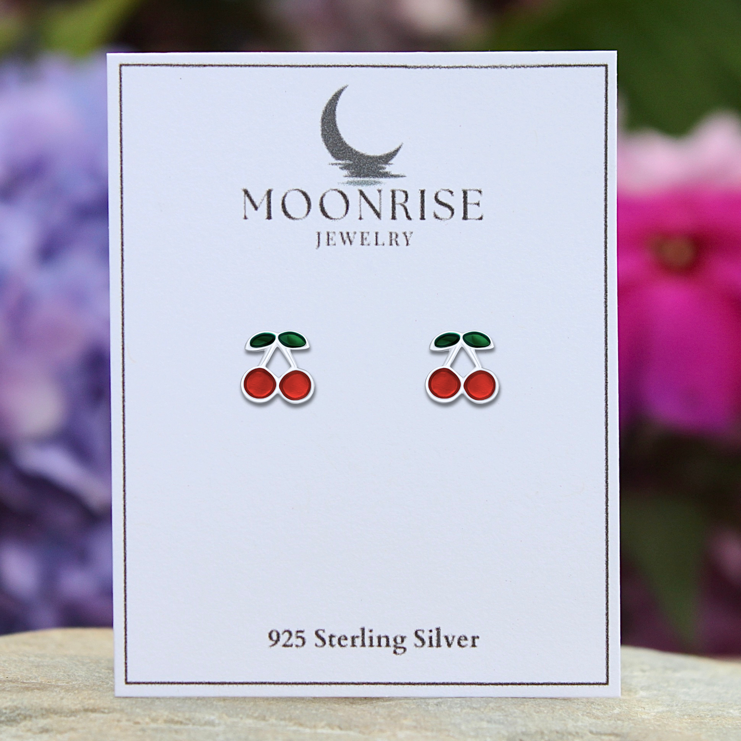 E-157 Cherry Earrings