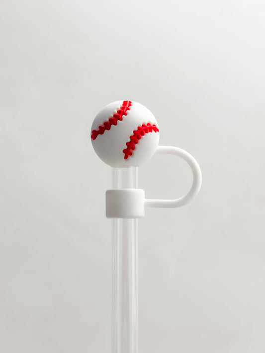 Straw Cover 10MM "Baseball"