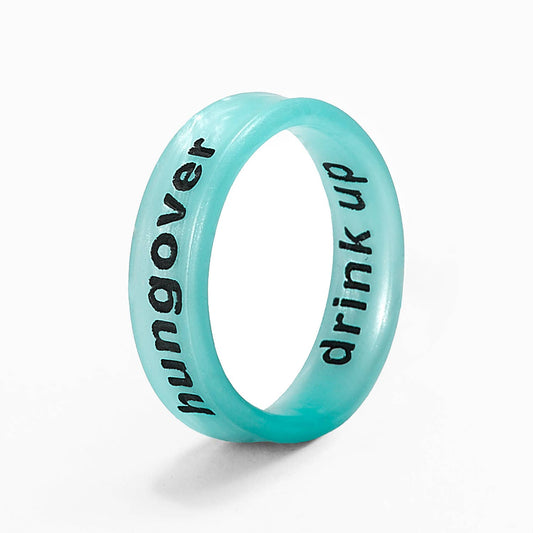 Flip Reversible drink up / hungover turquoise ring