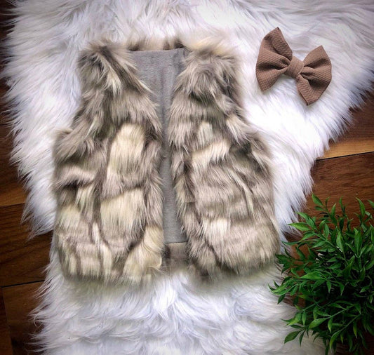 Toddler/Youth Fur Vest