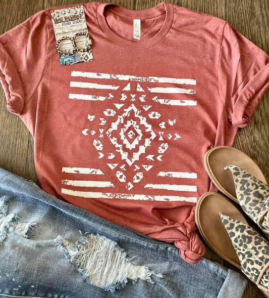 Aztec Tribal Tee