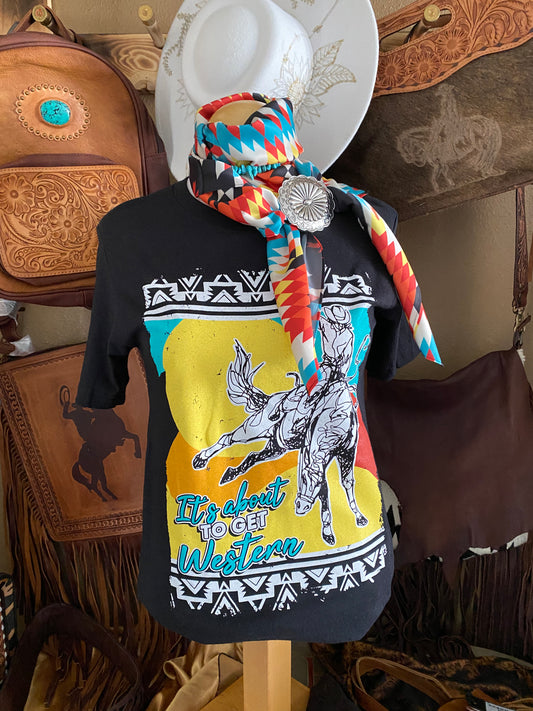 It's About To Get Western Tee