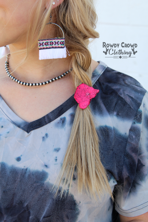 Pink Peony Ponytail