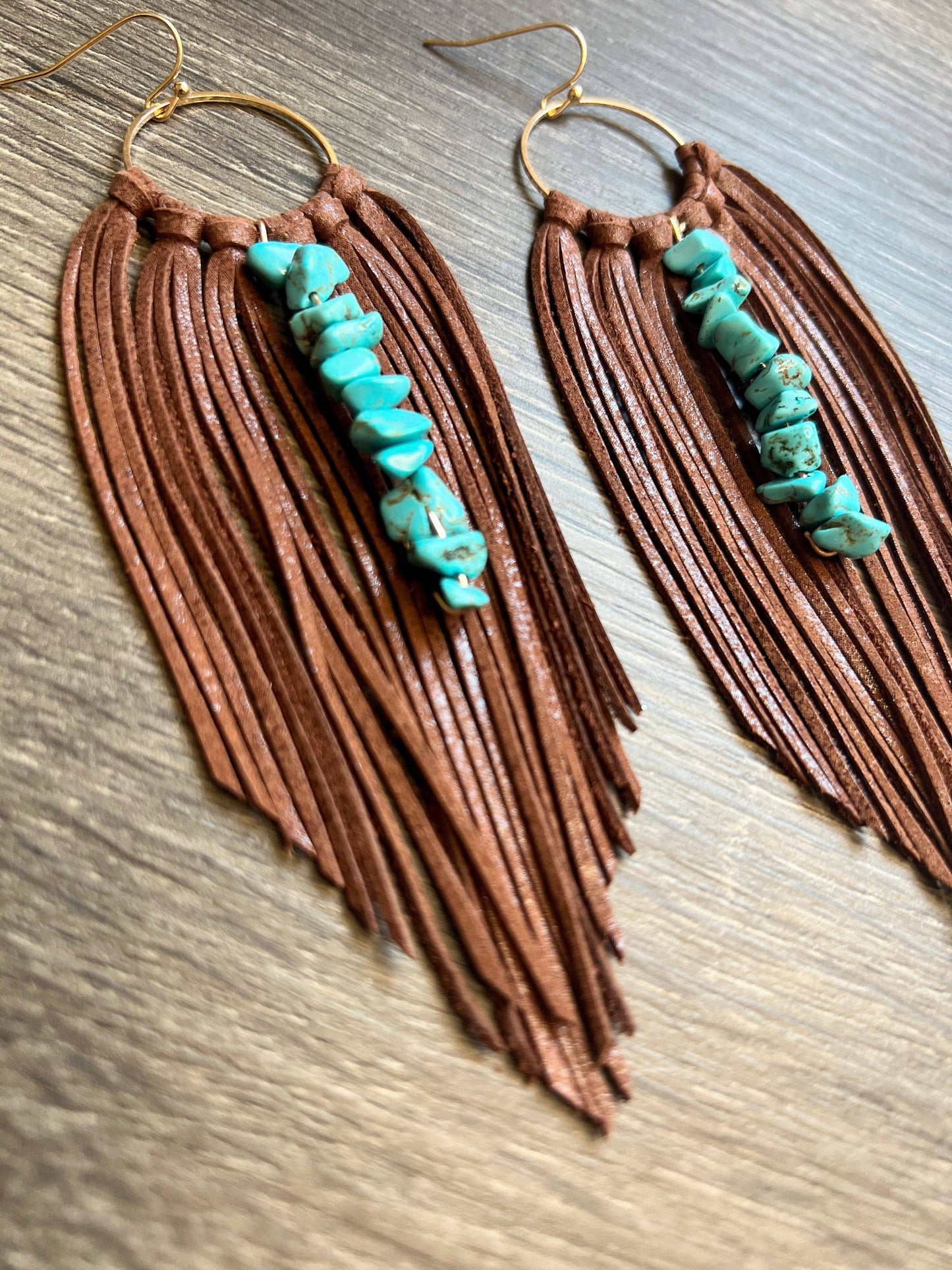 Harlowtown Turquoise Beaded Fringe