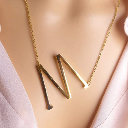 Gold Letter Necklace